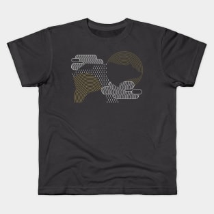 geometric bear Kids T-Shirt